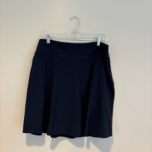 Athleta Navy A-Line Skort